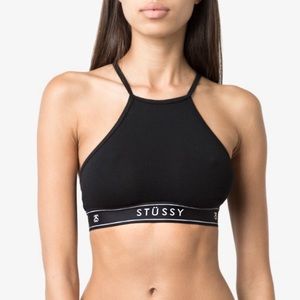 Stussy High Neck Sports Bra